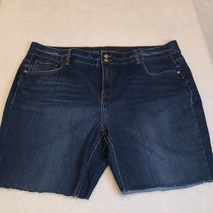 Lane Bryant Altered Bermuda Shorts Size 24